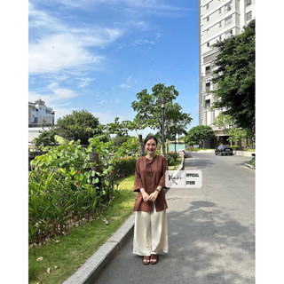 Pháp Phục An Yên Mandala Vải Linen
