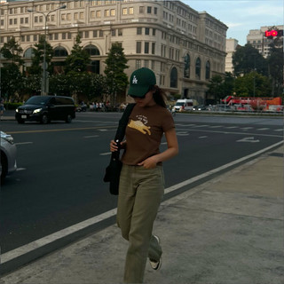 ORANGE CAT Babytee | Áo thun CUCOORY form babytee nữ