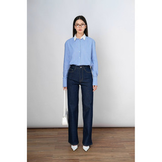 Rubies quần jeans dài raw jeans