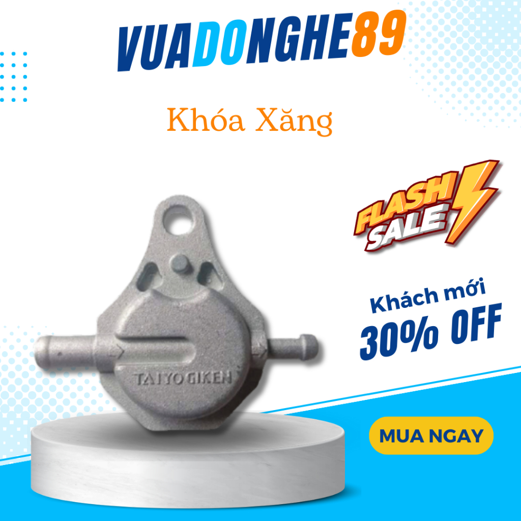 Khóa Xăng - Sirius Chính Hãng Yamaha vuadonghe. Khoá xăng jupiter sirius,van xăng yamaha sirius,bơm xăng tự động sirius.