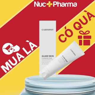 Sữa Rửa Mặt Caryophy Tạo Bọt Dưỡng Sáng Da Glass Skin Cleansing Foam