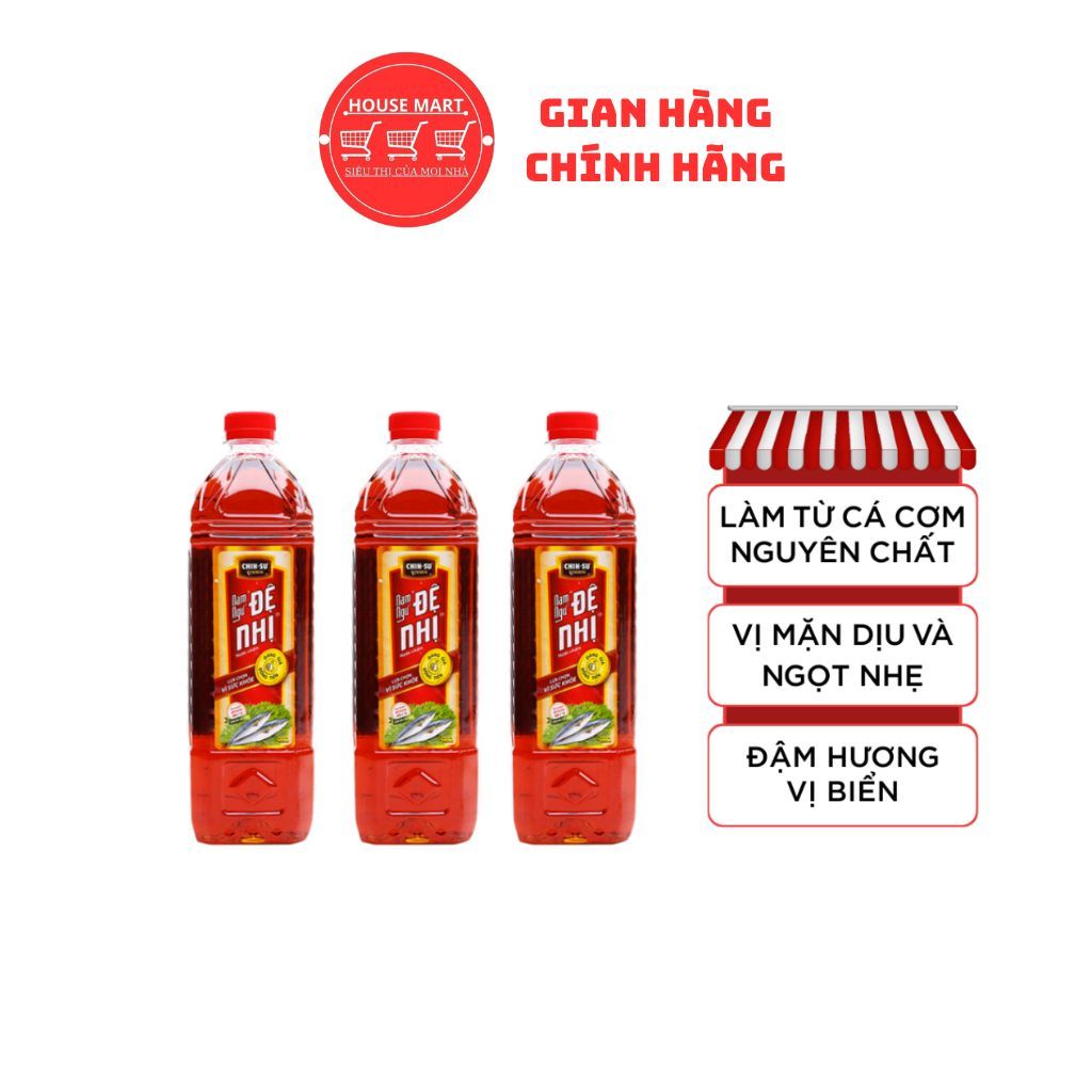 Nước mắm Nam Ngư Đệ Nhị Chai 800ml
