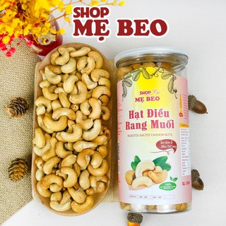 500Gr Hạt Điều Rang Muối SẠCH VỎ NGUYÊN HẠT Hộp Pet