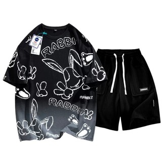Set Bộ Đồ Nam Áo Thun In Họa Tiết Hoạt Hình Phối Quần Short Túi Nổi Thời Trang Zenkonu TOP NAM 327 + SHORT NAM 044