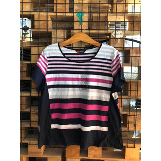 T260. Áo thun nữ bigsz hiệu DeRe sz19- 2hand