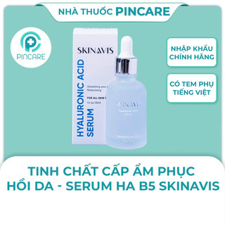 Serum cấp ẩm phục hồi da SKINAVIS Hyaluronic Acid & Niacinamide  30ml - Hàng chính hãng - Nhà thuốc PinCare