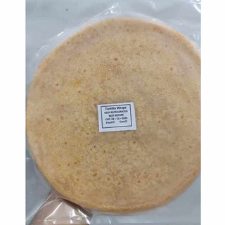 (KO GIAO MIỀN NAM)Vỏ Bánh Tortilla Tươi Từ Gạo 350g 8 cái (size 22cm)
