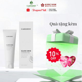 Sữa Rửa Mặt Caryophy Tạo Bọt Dưỡng Sáng Da Glass Skin Cleansing Foam