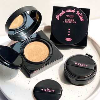 Xixi Phấn Nước-Cushion Xixi Pink and Wild Mỏng Nhẹ Lâu Trôi Che Khuyết Điểm Nội Địa Trung Chính Hãng
