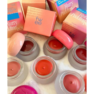 [MinibySR] Son bùn Kiêm Má Fwee Lip & Cheek Blurry Pudding Pot siêu lỳ siêu hot ch!ết mini