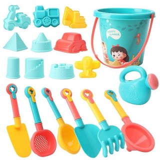 BỘ ĐỒ CHƠI XÚC CÁT 18 MÓN CHO BÉ
