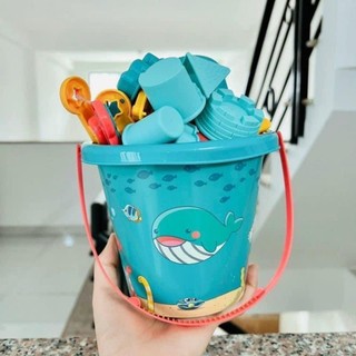 BỘ ĐỒ CHƠI XÚC CÁT 18 MÓN CHO BÉ