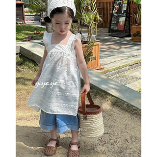 𝒀𝑰𝒀𝑨𝒀𝑨 𝑲𝑰𝑫𝑺 (Y1220) - Váy yếm ren thêu