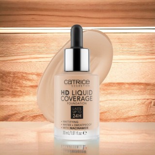 Kem nền Catrice HD Liquid Coverage Foundation 30ml