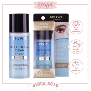Tẩy Trang Mắt Môi Nongchat Professional Clean Eye & Lip Remover 45Ml - - Freyja.store