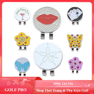 Mác bóng golf đánh dấu vị trí bóng clip marker nam nữ các loại 1 chiếc MB002