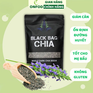 Hạt chia Úc hữu cơ nhập khẩu ONFOD organic ăn kiêng giảm cân healthy thực dưỡng eat clean gói 500g