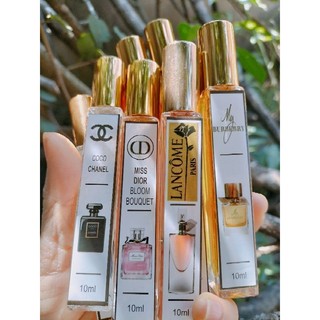 Combo 4 chai nước hoa chiết hãng unisex 10ml