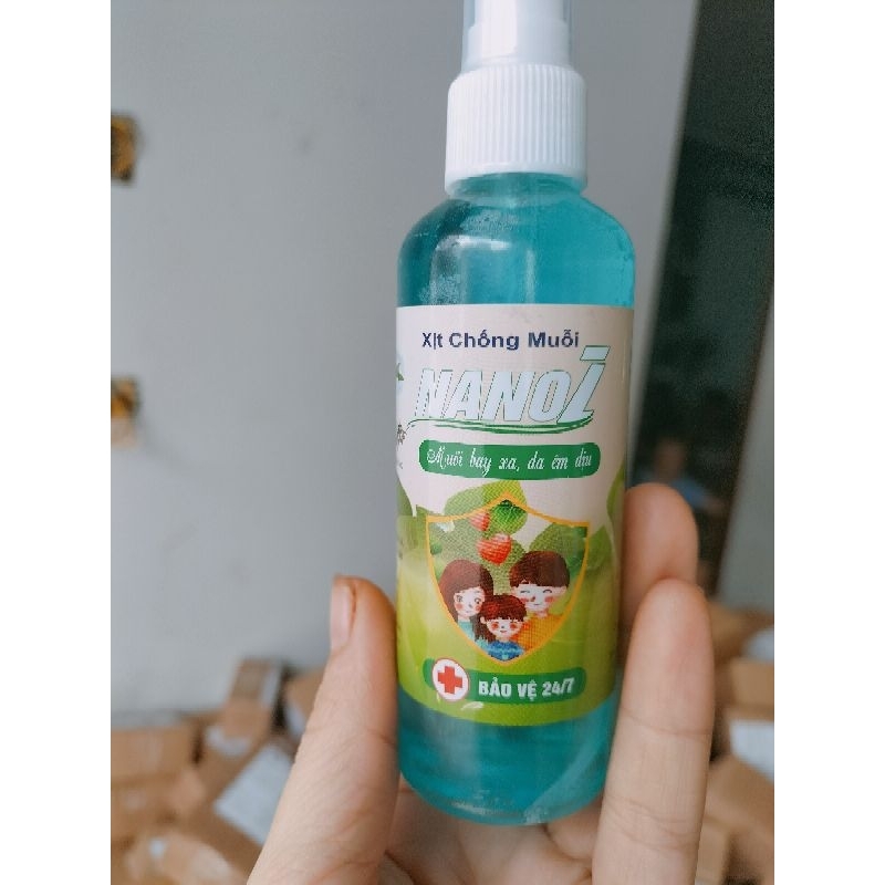 chai xịt muỗi NANOZ 100ml