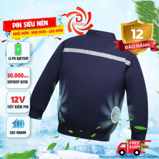 Áo Quạt điều hòa Nhật Bản DSTORE Top 1 bán chạy - Bảo hành 12 tháng