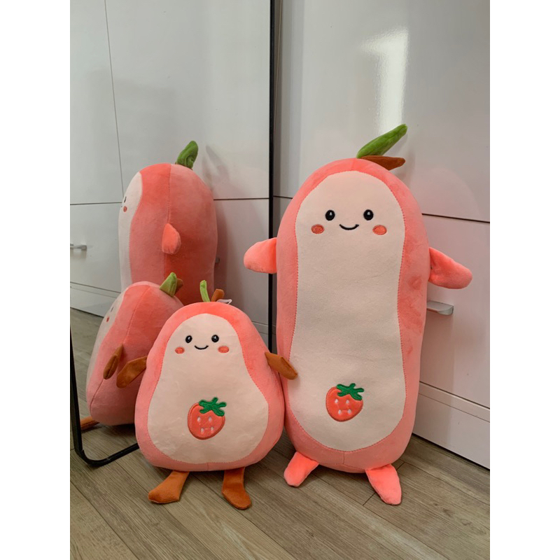 Gấu bông trái cây quả đào siêu cute