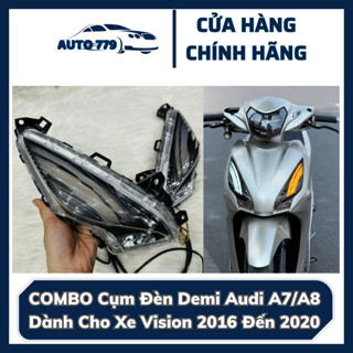COMBO Cụm Đèn Audi A7/A8  Dành Cho Xe Vision 2016 Đến 2020