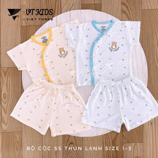 bộ cộc tay cho bé sơ sinh