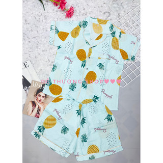 Đồ bộ nữ mặc nhà,bộ đùi pijama tole lanh size 4