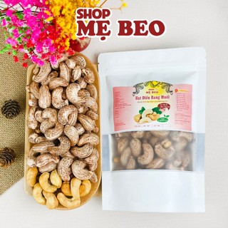 500Gr Hạt Điều Rang Muối Nguyên Hạt Túi Zip Shop Mẹ Beo