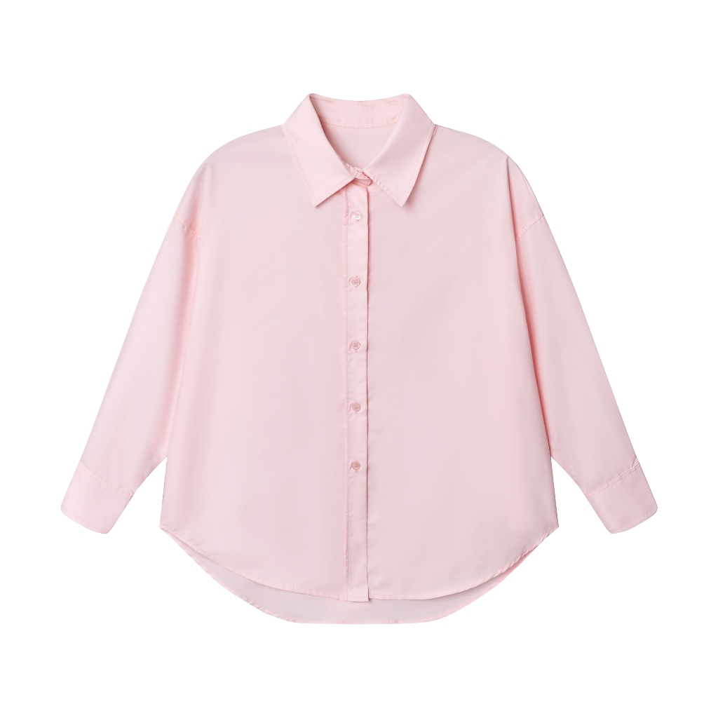 RUBIES Malab Shirt - Áo Sơ Mi Nữ Vải Kate Tay Dài Cổ Đức | BigBuy360 - bigbuy360.vn