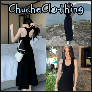 Đầm ba lỗ dáng dài ôm body,đầm maxi thun tăm lạnh cực tôn dáng -Chuchaclothing