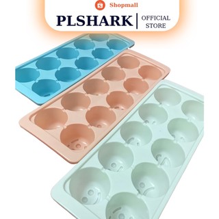 Khay đá,khuôn thạch mặt cười nhựa Việt Nhật - Vỉ đá làm thạch rau câu, kẹo dẻo cute cho bé 