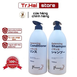  Cặp dầu gội prosee Balancing 1000ml 