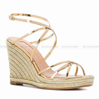 Giày Đế Xuồng Nữ Cao Cấp Gold Dây Mảnh QUEENS STORE tôn da êm chắc chân cao 8-10CM