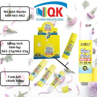 Hồ khô baoke siêu dính trọng lượng 9/15/25g