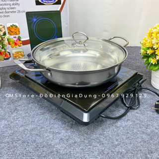 Bếp điện từ panasonic ăn lẩu đa năng chính hãng , bếp từ điện panasonic công suất lớn qm store