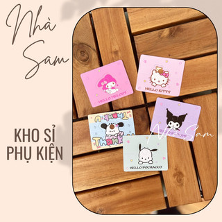 50 thẻ giấy treo cột tóc kẹp tóc phụ kiện