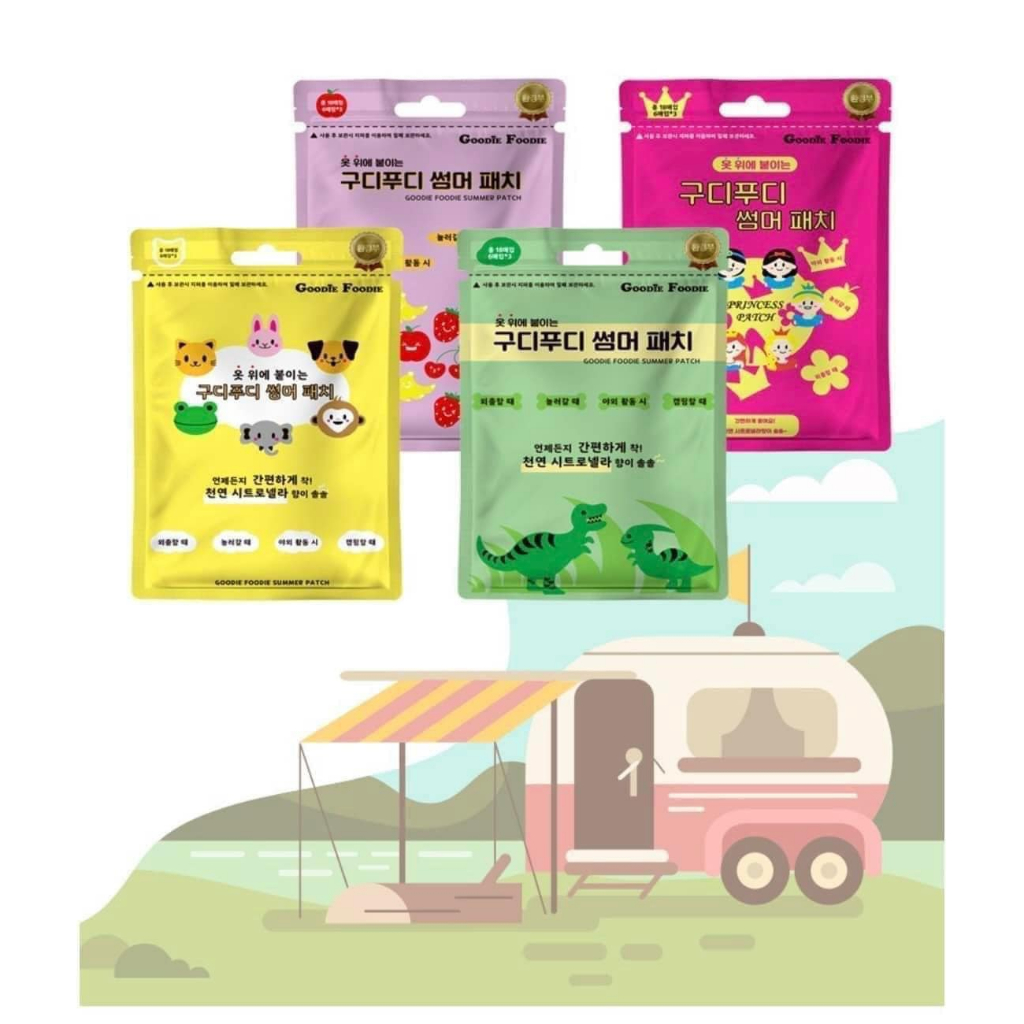 Miếng dán chống muỗi set 3 gói (18sticker/gói)