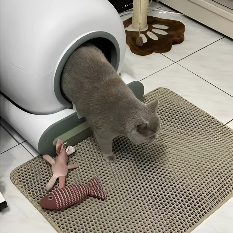 Hộp dọn vệ sinh tự động thông minh TiPro 2024 dành cho mèo, Máy dọn phân cho mèo khử mùi điều khiển từ xa - Pet Garden