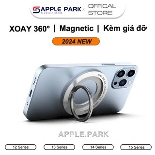 Vòng nhẫn đỡ điện thoại từ tính kim loại X3 siêu mỏng xoay 360°,Cho iPhone 15 Pro Max 14 Pro 15 Puls 13 Pro 12 Series