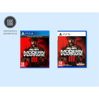 Đĩa chơi game ps4/ ps5: call of duty: modern warfare 3
