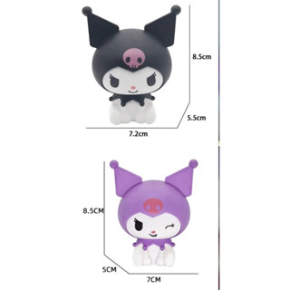 Mô hình Kuromi dễ thương trang trí bánh kem - phụ kiện bánh sinh nhật