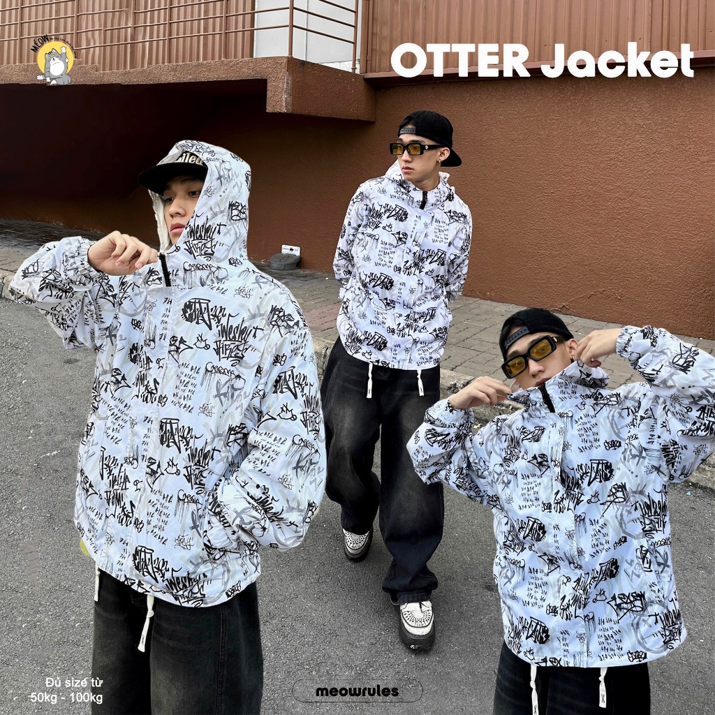 [OTTER Jacket] Áo khoác Rái Cá, đá bay hột nước (Album trơn) - [KHÁCH IU VUI LÒNG ĐỌC KỸ PHẦN MÔ TẢ]