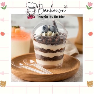 Ly nhựa nắp cầu lesbon - ly trơn 7770, Ly Tiramisu Lesbon