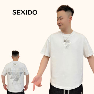 Áo thun 1977 tay lỡ unisex cotton vải cotton 2 chiều from rộng thoáng mát sexido_t037