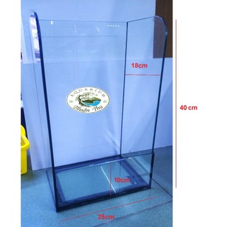 Bể bán cạn bo cạnh_Bể kính 5ly có đặt kích thước theo yêu cầu
