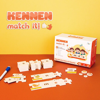 Kennen match it - Puzzle học chữ và đánh vần Tiếng Việt cho bé