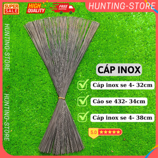 40 sợi cáp inox se 4 làm giò bẫy gà, bẫy chim nhiều kích thước
