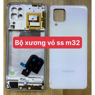 Bộ xương vỏ zin mới điện thoại sam sung M32-có kèm cả cụm kính camera