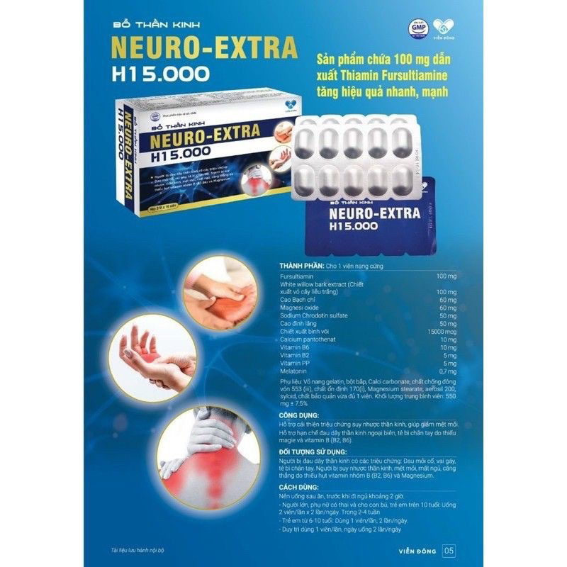 Bổ Thần Kinh Neuro-Extra H5000